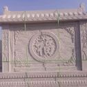 宿迁 芝麻白花岗岩屏风，照壁，影壁