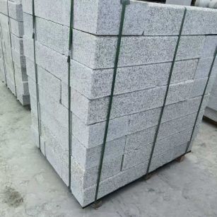 宿迁 芙蓉白火烧两面路沿石