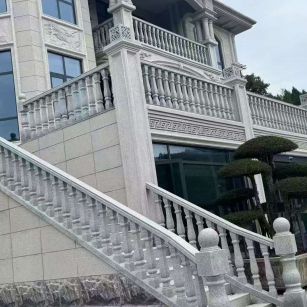 宿迁 芝麻白别墅，栏杆