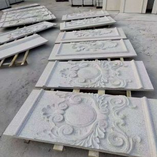 宿迁 芝麻白干挂雕花板