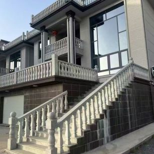 宿迁 芝麻白别墅阳台栏杆，楼梯栏杆
