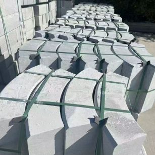 宿迁 芝麻灰弧形路沿石