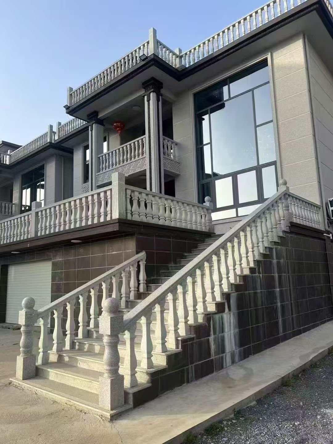 宿迁 芝麻白别墅阳台栏杆，楼梯栏杆