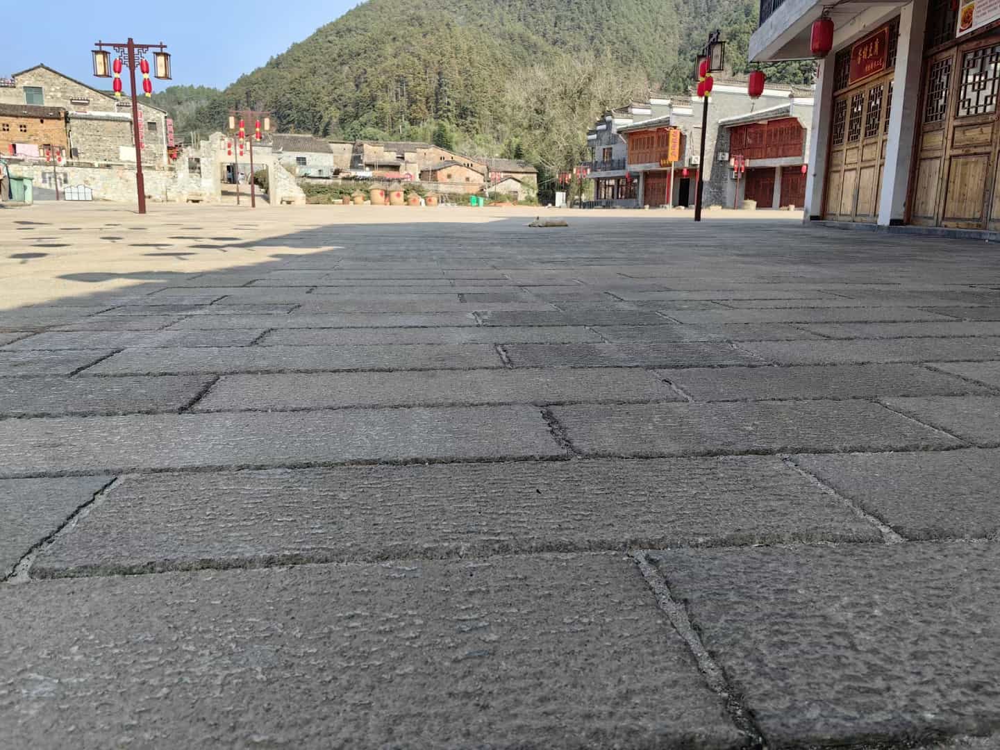 宿迁仿古石铺装效果