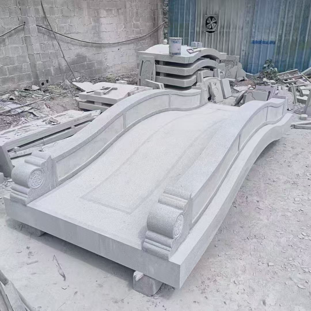 宿迁 芝麻灰花岗岩园林景观 小石桥