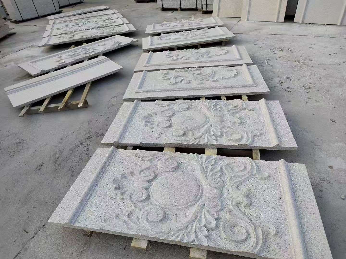 宿迁 芝麻白干挂雕花板